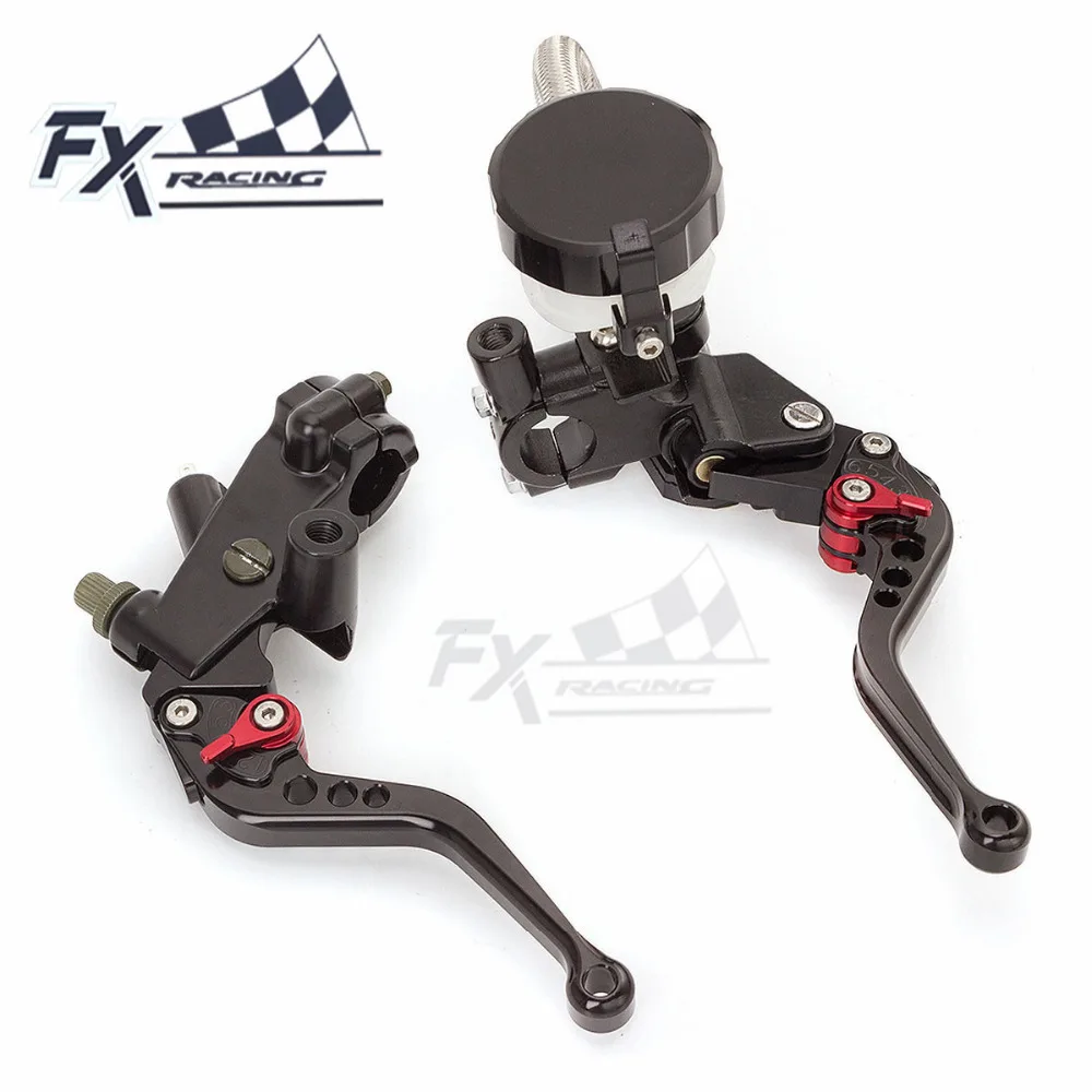 7/8" 22MM Motorcycles Master Cylinder Brake Clutch Levers Motorcycle