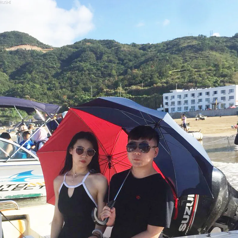 

lovers Double umbrella individuality romance Double Tops double pole two-tone umbrella men and women umbrella creativity