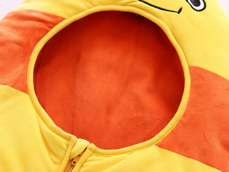 Новый мультфильм спальный мешок Золотая рыбка спальный мешок утепленные вельветовые Детские анти kick