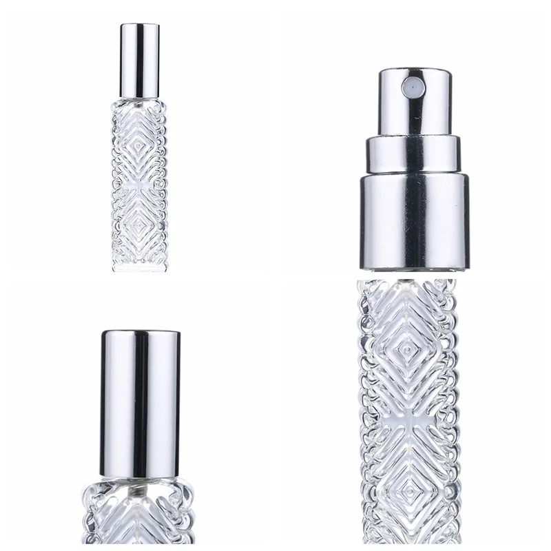 3PCS 15ML Women Perfume Bottle Rhomboidal Car Hanging Refillable Air Freshener Atomizer Empty Atomizer Ball Cosmetic Containers (7)