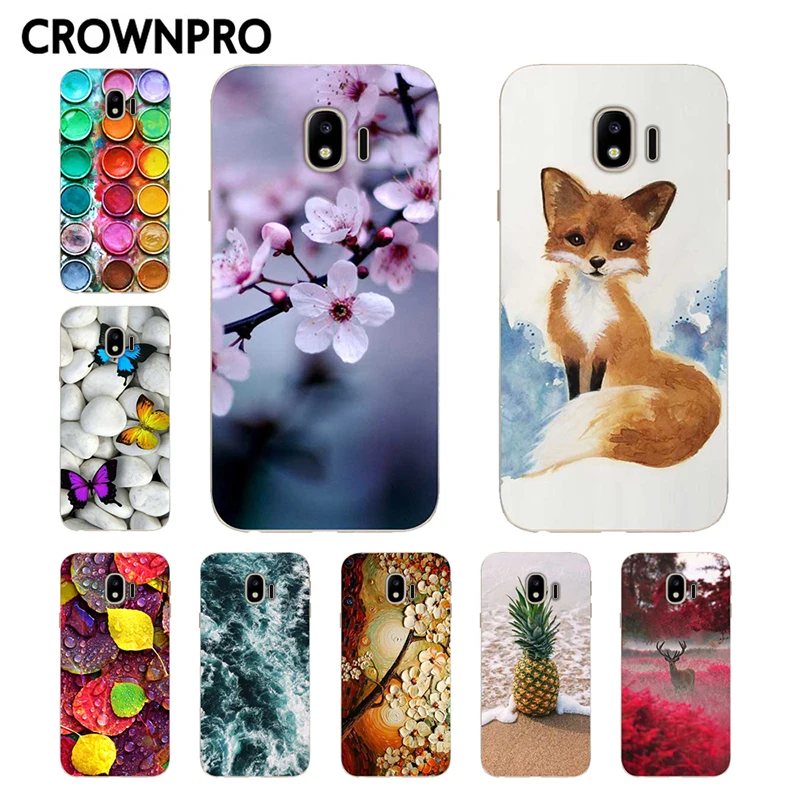 

CROWNPRO Soft TPU 5.0" sFOR Samsung Galaxy J2 Pro 2018 Case Cover Phone Back Protective FOR Capa Samsung J2 Pro 2018 J250F Case