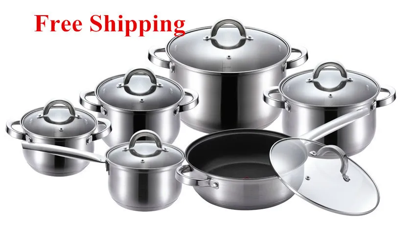 Kaiserhoff Cooking Tools 12 Piece Of Stainless  Steel  