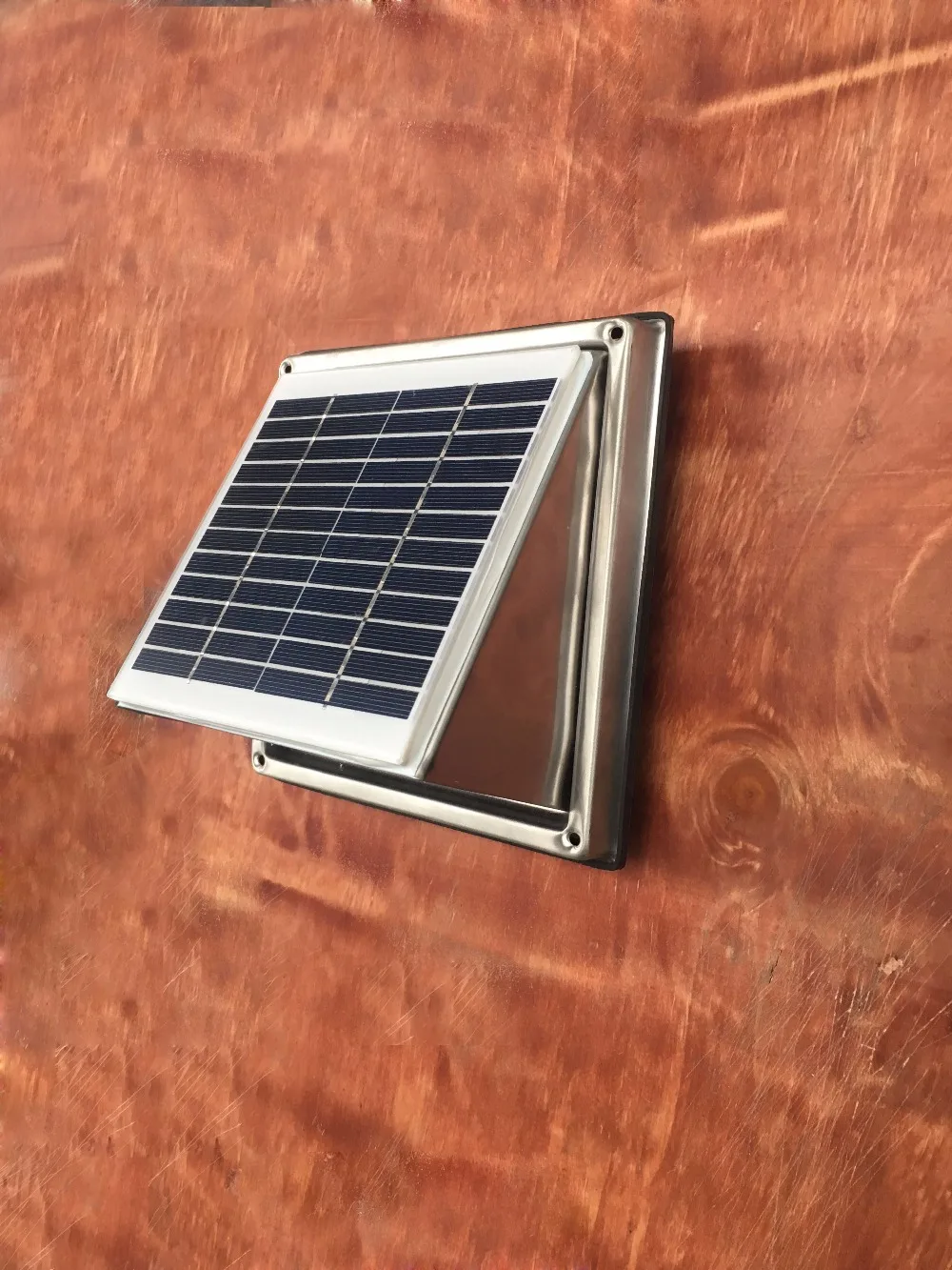 

STAINLESS STEEL SOLAR WALL FAN VENTILATOR EXTRACTOR 135CFM BRUSHLESS DC MOTOR for SHED