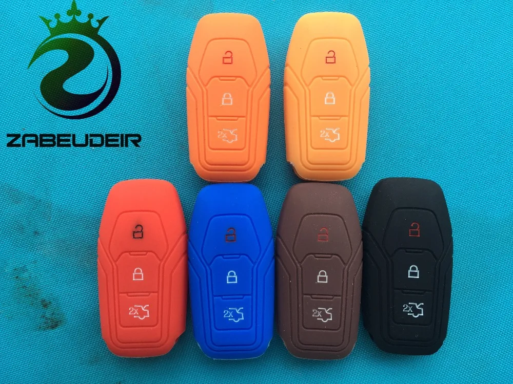 Key Fob Cover Replacement 4 Buttons Key Fob Shell Case M3N-A2C31243300 164-R7989 For Ford Explorer 2016-2017, For Ford Edge / Fusion Titanium / Mustang 2015-2023 In | Whizz - Foto 7