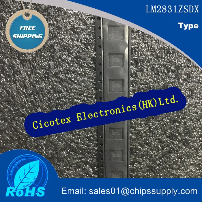 3 Pz/Lotto Lm2831Zsdx 2831 Llp-6 Ic Reg Buck Adj 1.5A 6 Wson