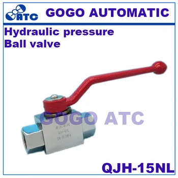 

High quality hydraulic pressure ball valve QJH-15NL G1/2" female thread carbon steel high pressure ball stop valve