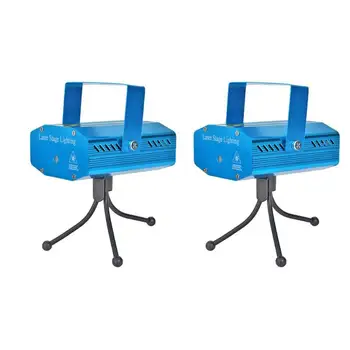 

Professional Stage Light LED Stage Projector Lamp Sound Control Starry Sky Party Decor Laser Light Commercial Lighting