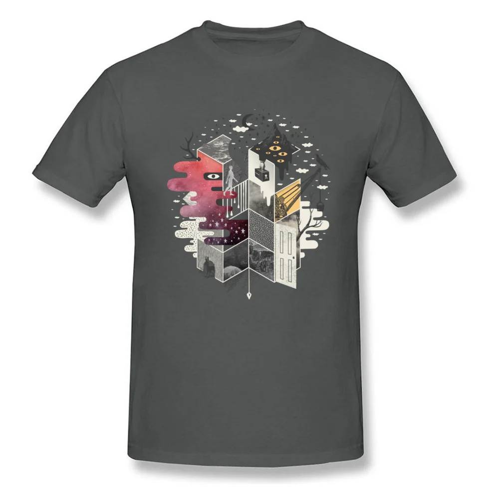 Jung at Heart 100% Cotton Tops Shirt for Men Leisure T-shirts Casual Company Crewneck Sweatshirts Short Sleeve Jung at Heart carbon