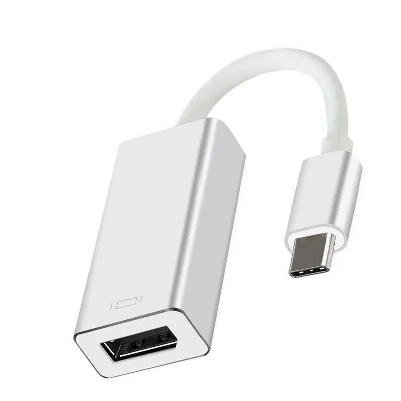 Конвертер Thunderbolt 3 USB-C-Displayport 4 k@ 60Hz стандартный адаптер DP type-C