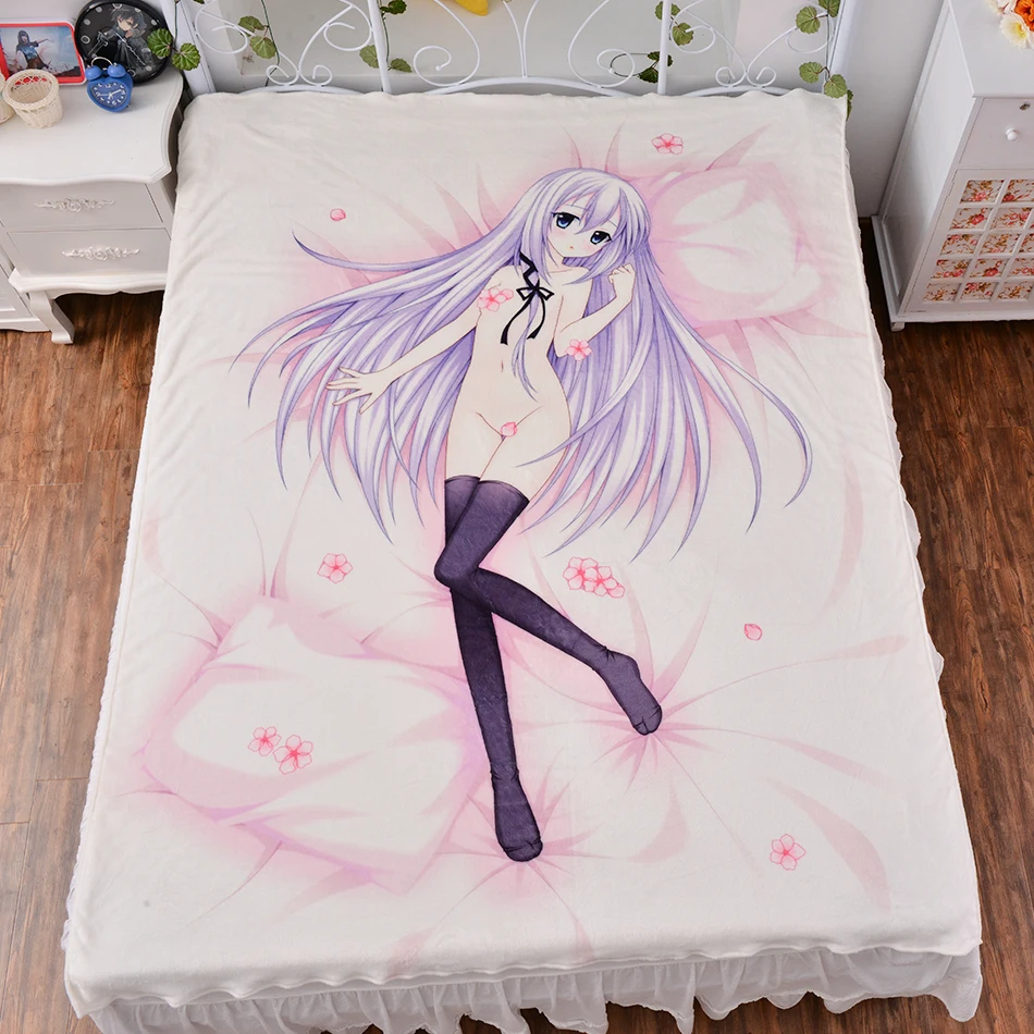 

Japanese Anime Seirei Tsukai Bed Bedding Sheet Sexy Bedsheet 3d Fitted Carpet Manga Duvet Cover Quilt Flannel Mattress