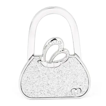 

Butterfly Table Hook bag Hanger Foldable Bag holder for Women