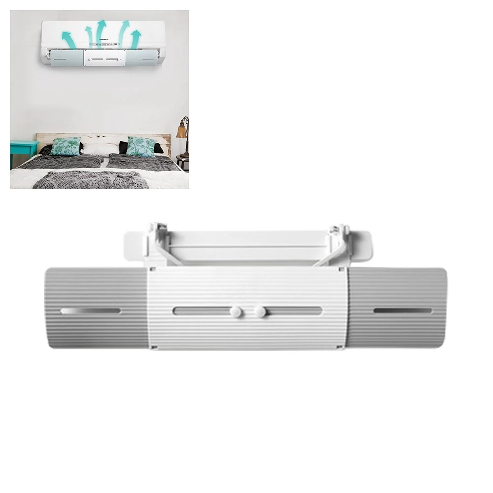 

Adjustable Air Conditioner Cover Windshield Air Conditioning Baffle Shield Wind Guide Month Straight Anti-Wind Shield Drop Ship
