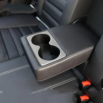 

Free Shipping For Nissan Venucia T90 2017 1PC High Quality ABS Chrome Car Rear Row Water Cup Cover Trim Car Styling Accessories