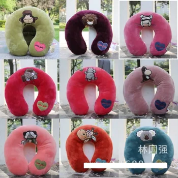 

Plush toy stuffed doll nice forest animal Pattern car Chair U style lion tiger pillow cushion lover christmans birthday gift 1pc