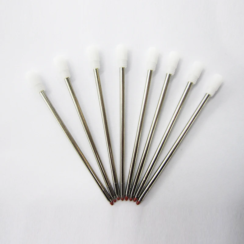 

10Pcs 7cm Metal Crystal Pen Refill Cute Crystal Diamond Ballpoint Pen Refill For School Writing High Quality Kid Gift Stationery