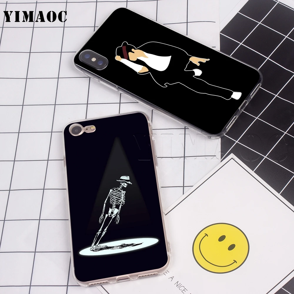 YIMAOC Майкл Джексон MJ чехол для Xiaomi Redmi Mi Note MAX 3 6a 7 8 9se mix 2s a1 a2 Lite mi6 mi8 se pocophone f1|Бамперы|