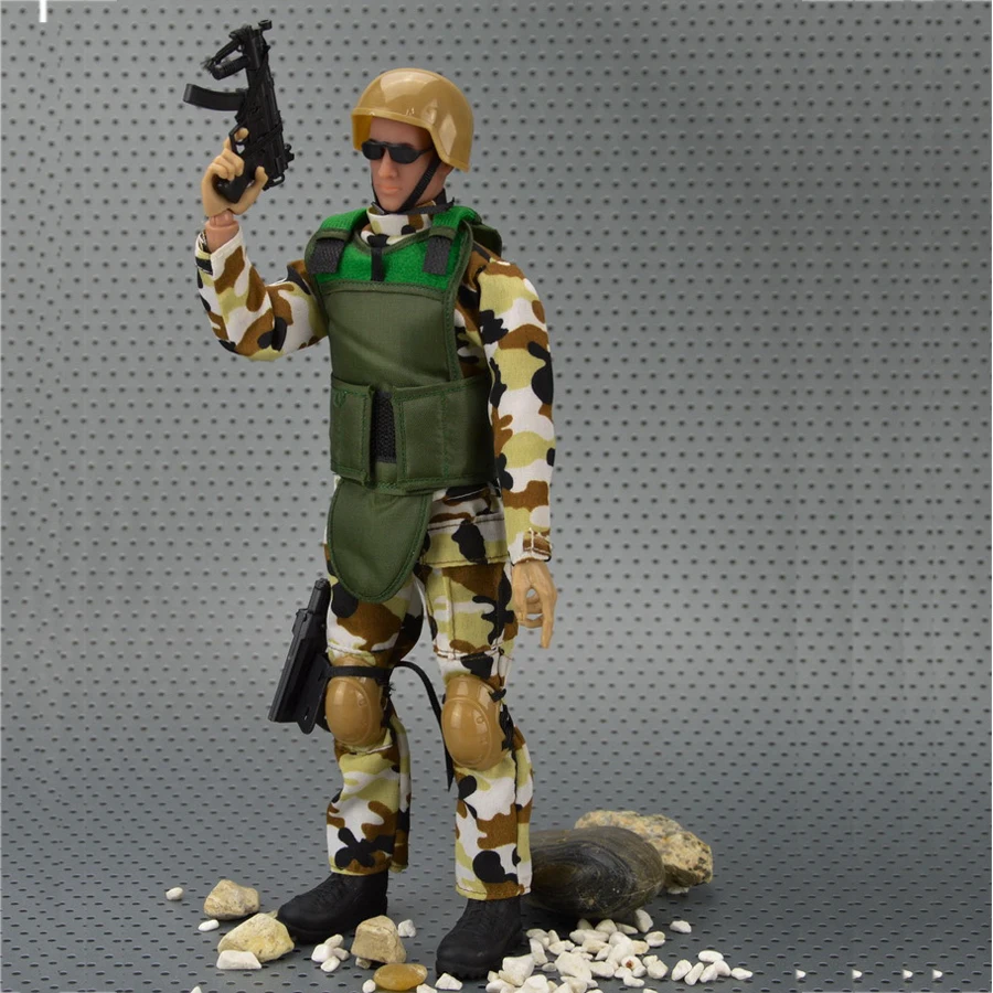 

12" 1/6 SWAT SDU SEALs Uniform Military Plastic Toy Soldiers Sets Army Combat Game Toys With Retail Box Action Figure Model Toys