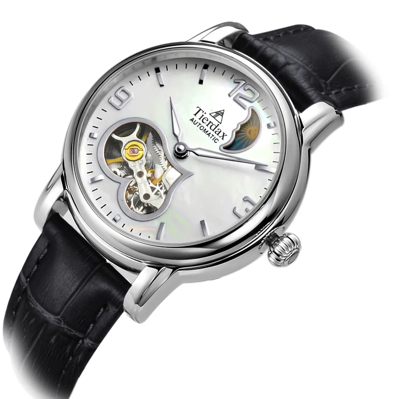 Часы Женские Для Девочки Механическая Скелет Montre Femme Женщина 30 М