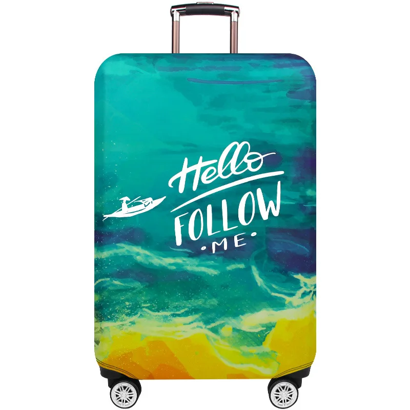 

NEW High Quality Elastic Luggage Suitcase Protective Cover Trolley Case Luggage Dust Cover Travel Accessories Packing Organizer