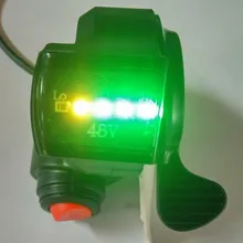 Батарея Индикатор уровня палец/палец переключения с дисплей и замок/включения выключения для электрический скутер велосипед для мопеда MTB