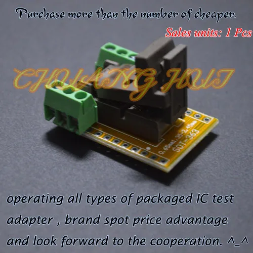  IC TEST SOT-363 test socke SOT363 buchse/Alternde prüfbuchsen (PCB)