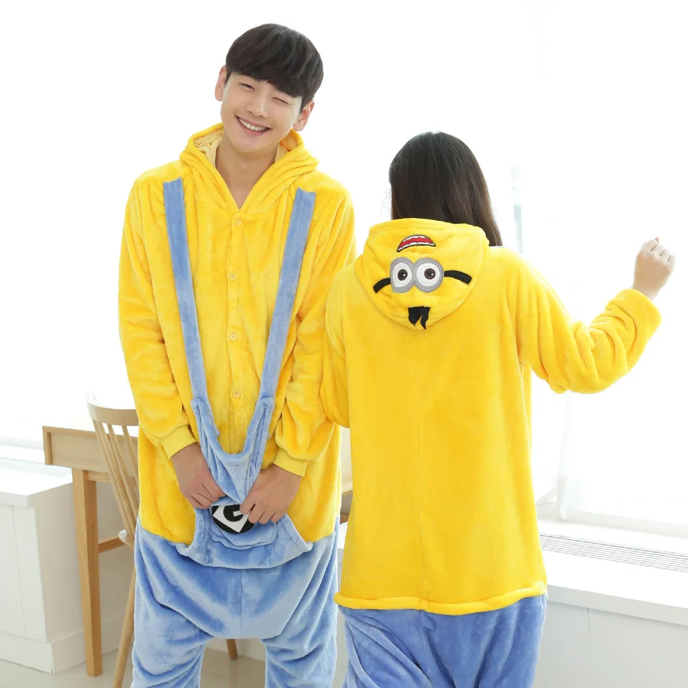 

JINUO Hot Sale Cartoon Animal Parents And Kids pajamas Funny Design Autumn Winter Family Sleepwear Suit
