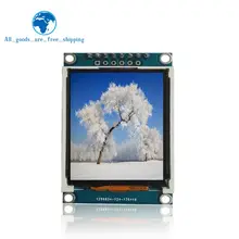 TZT 1,77 дюймов TFT lcd экран 128*160 1,77 TFTSPI TFT цветной экран модуль последовательного порта