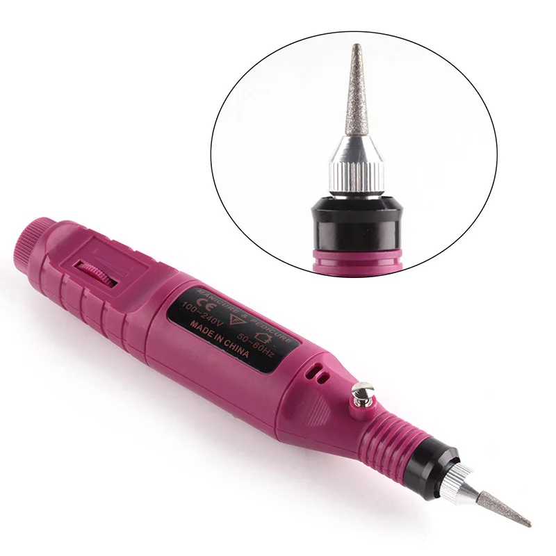 

Electric Nail Drill Bits Nail File Manicure Machine Nail Tools Pen Shape Manicure Drill Accessories