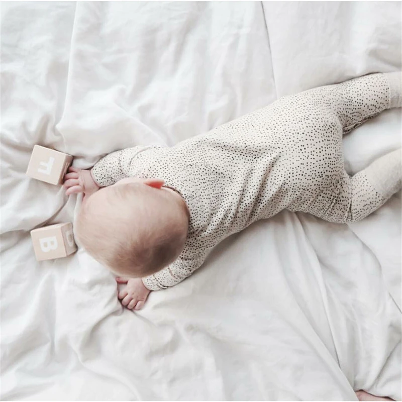 EnkeliBB; Осенний комбинезон для новорожденных; Модный брендовый комбинезон для маленьких мальчиков; Модный цельнокроеный комбинезон в европейском стиле для маленьких мальчиков