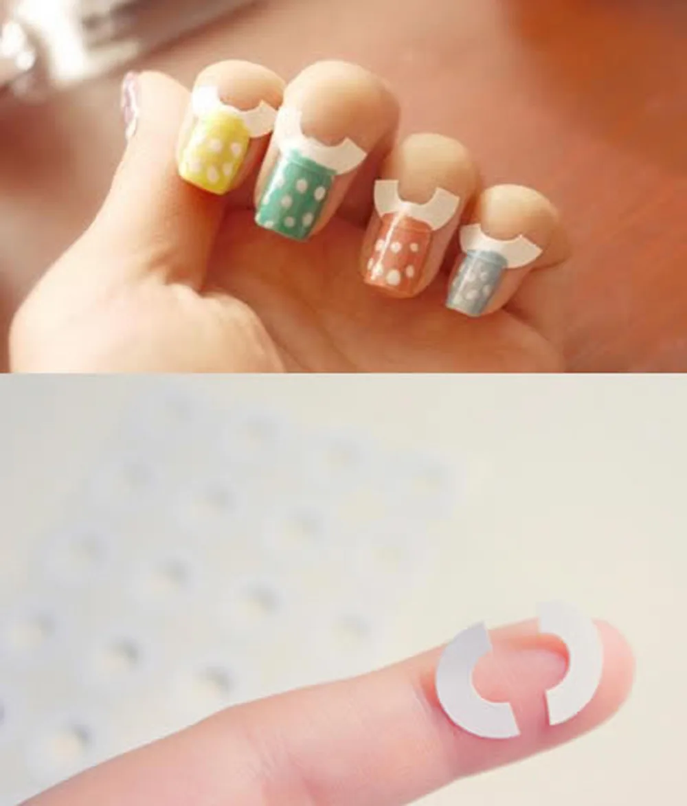

New Arrival Hot Sale French Manicure Nail Art Tips Tape Sticker Guide Stencil Diy Accessories Drop Shipping