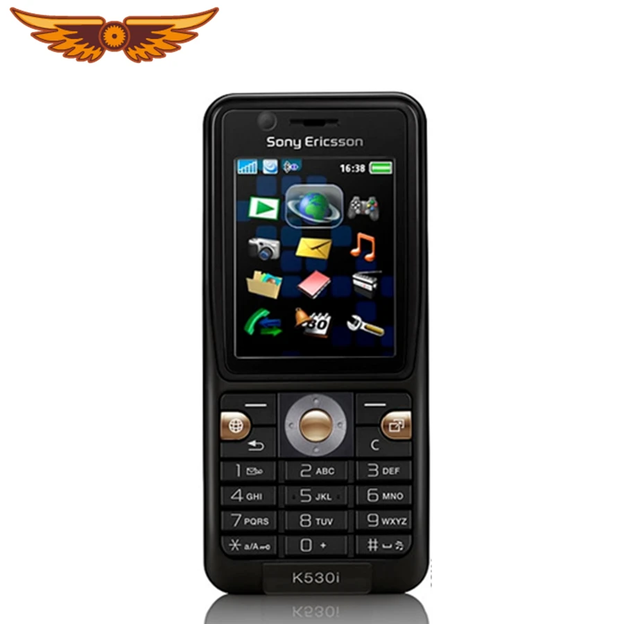 K530 Original Unlocked Sony Ericsson K530i 2.0Inches GSM 2MP Bluetooth Mp3  Cellphone Refurbished Mobile Phone