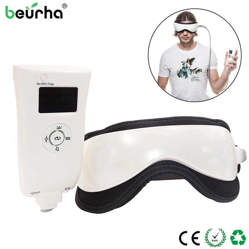Electric Air Pressure EyeCare Massager Multi-Frequency Vibration Music Far Infraren Ray Eye Glasses Therapy Relax Massage Device Electric Air Pressure EyeCare Massager Multi-Frequency Vibration Music Far Infraren Ray Eye Glasses Therapy Relax Massage Device