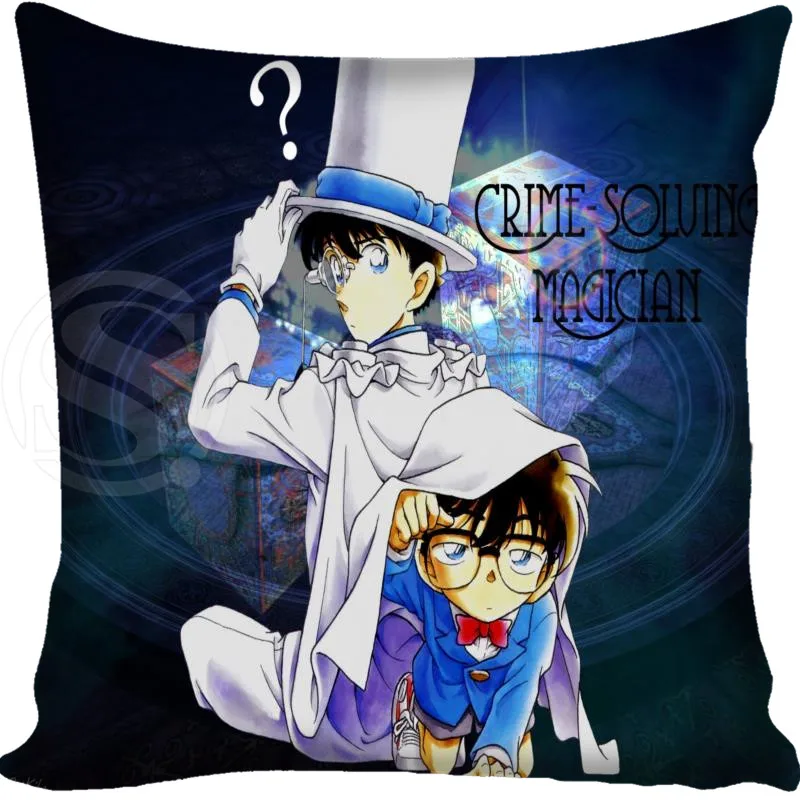 

Detective Conan Pillow Cover Home Living Decorative Pillowcase Custom Square Pillow Cover 20X20cm,35X35cm(one side)