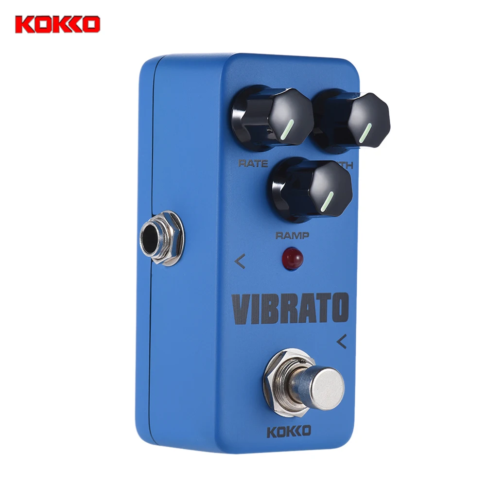 VIBRATO Mini Tremolo Electric Guitar Effect Pedal True Bypass Full