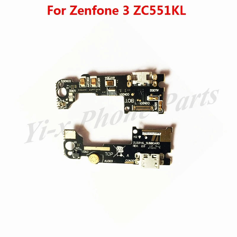10 шт./лот для Asus Zenfone 3 Laser ZC551KL док-разъем Micro USB зарядное устройство зарядный порт