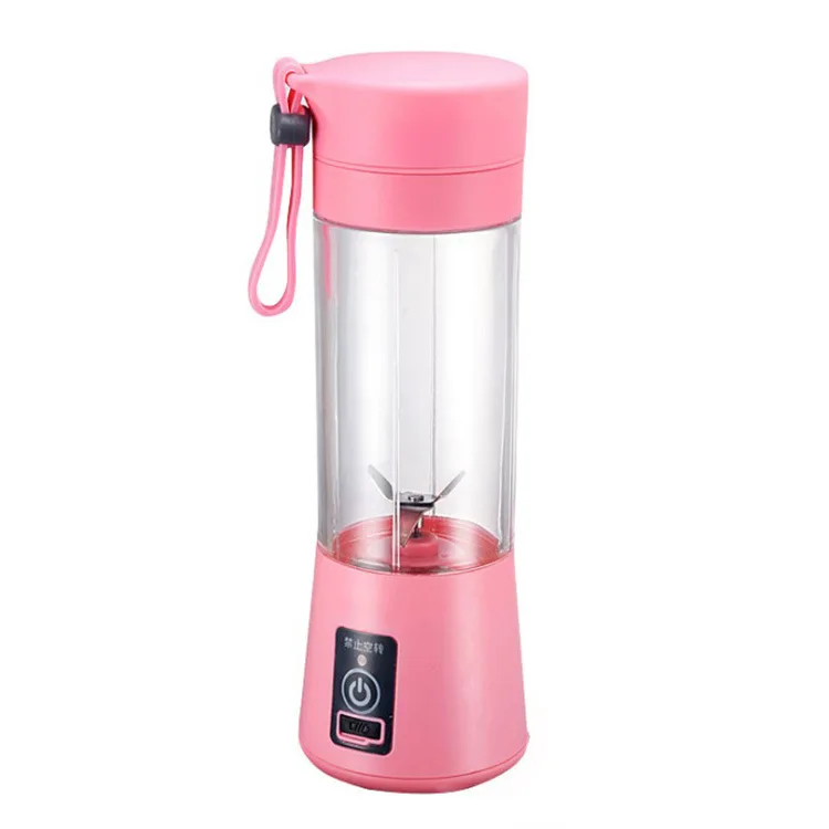 

380ml USB Rechargeable Blender Mixer 6 Blades Juicer Bottle Cup Juice Citrus Lemon Vegetables Fruit Smoothie Squeezers Reamers