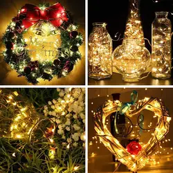 Светодиодный светильник-гирлянда, украшение, водонепроницаемый для рождественской вечеринки, для дома, на открытом воздухе, MDJ998
