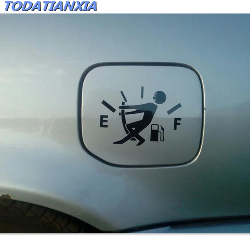 

Personalized Little People Fueling Oil Gauge Car Sticker for honda civic 2008 peugeot 307 vw gol peugeot 207 206 106 volkswagen