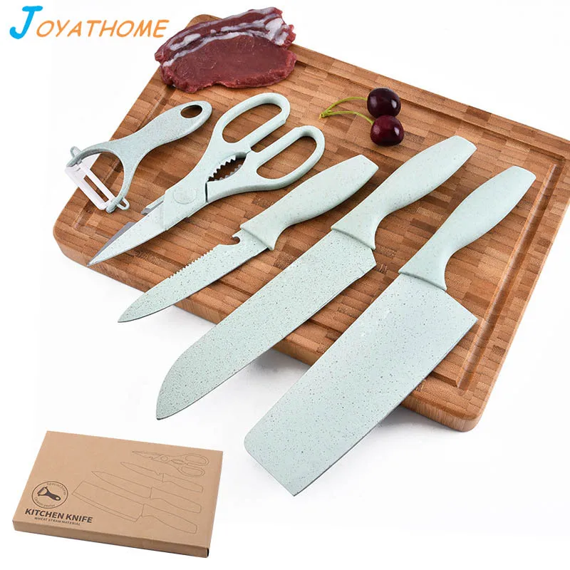 Joyathome Керамика Ножи комплект Кухня подарки нарезанная слоями Мясник Куто Ceramique