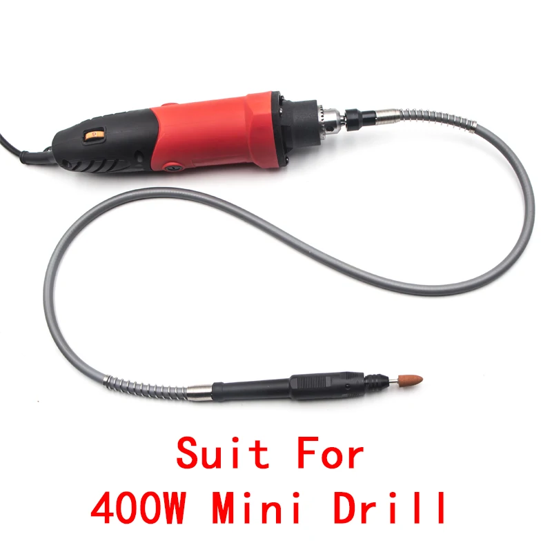 BDCAT шлифовальный станок гибкий вал мягкий гибкий вал с 0,3-3,2 мм сверлильный патрон ручка для 180 Вт и 400 Вт Dremel электрические инструменты