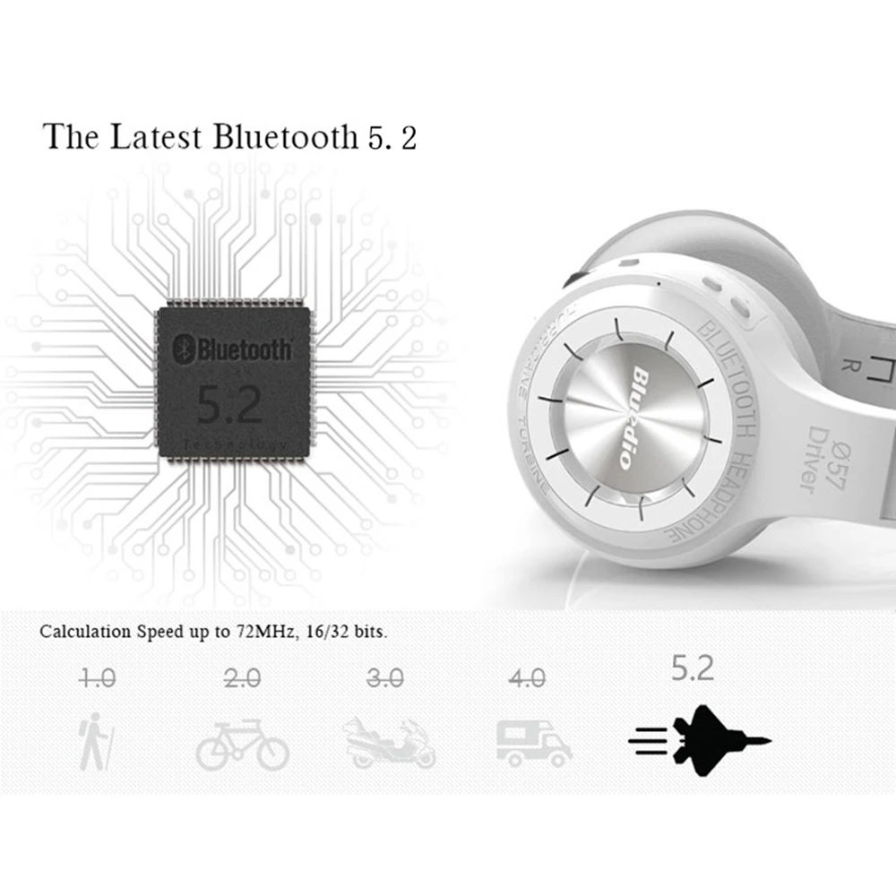 Bluedio HT, беспроводная Bluetooth гарнитура, Hi-Fi, сабвуфер, гарнитура, Bluetooth 5,0, музыкальная гарнитура, Bluetooth гарнитура с микрофоном для звонков