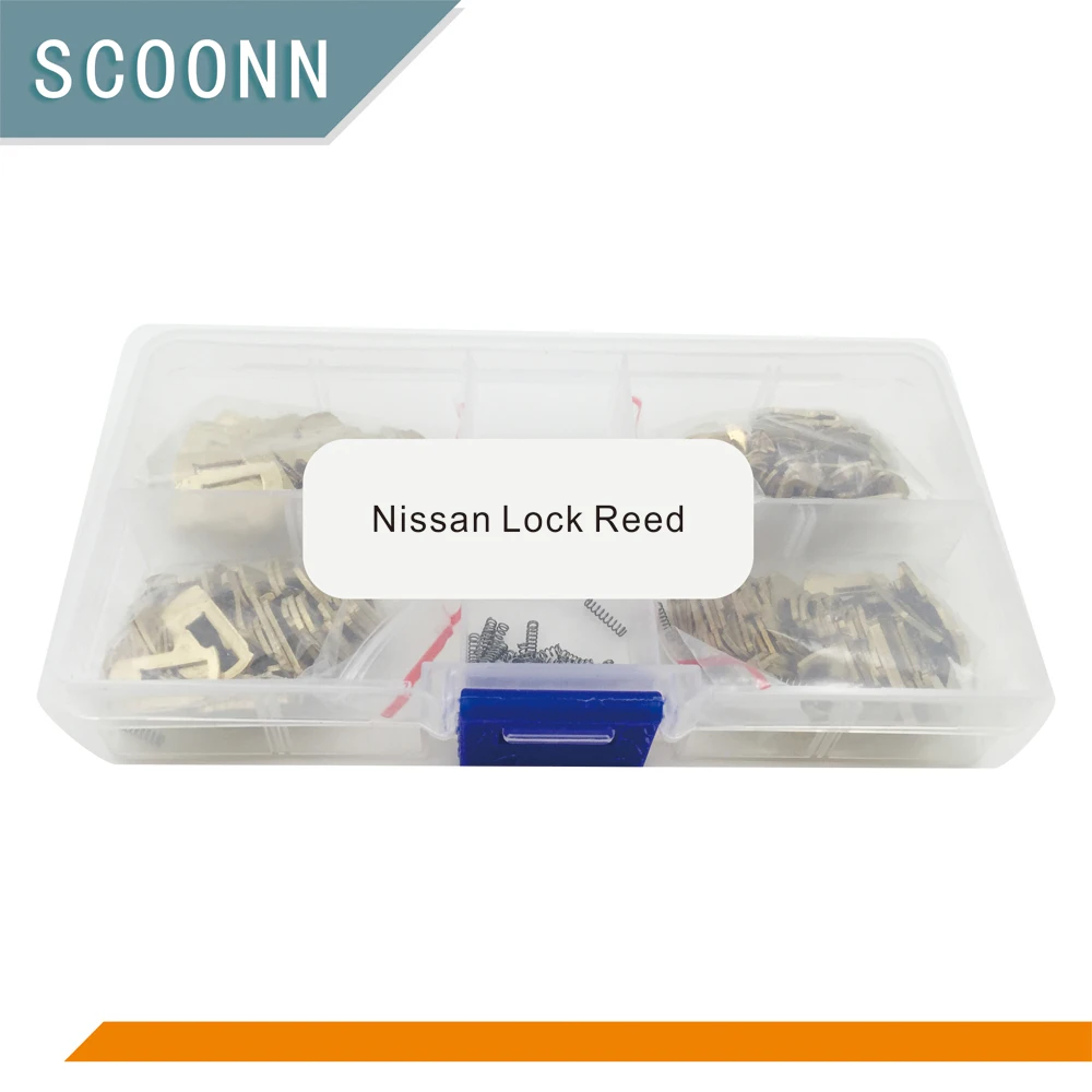 

free shipping 200PCS Auto Lock Core Key Repair Accessories Car Lock Reed Lock Plate For Nissan NSN14