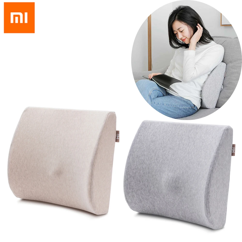 Xiaomi Mijia 8 H память хлопок кормящих поясничная Подушка на стул мягкая удобная подушка под поясницу для домашнего офиса и путешествий