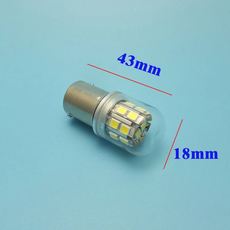 MIDCARS G18 BA15S 6V 12V R5W светодиодные лампы P5W стоп сигналы задние поворотные стояночный