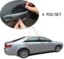 4pcs set Universal Invisible car styling car door Scratches Automobile Shake Protective car font b stickers