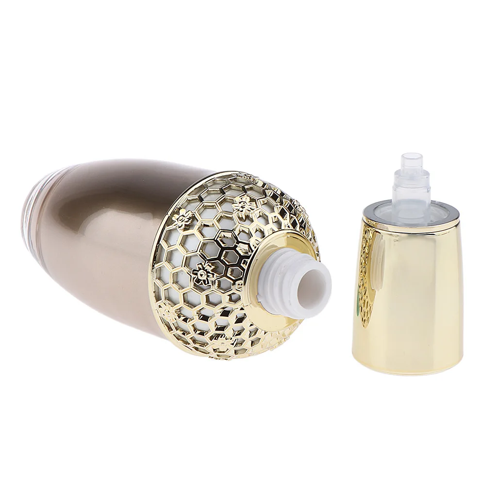 Empty Plastic Pump Bottle Cosmetic Container Refillable Cream Lotion Serum Jar Pot for Travel Home