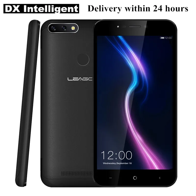 Free Gift LEAGOO Power 2 Pro Mobile Phone 5.2"HD MT6739 Quad Core Android 8.1 2GB RAM 16GB ROM 8MP Dual Back Camera Fingerprint