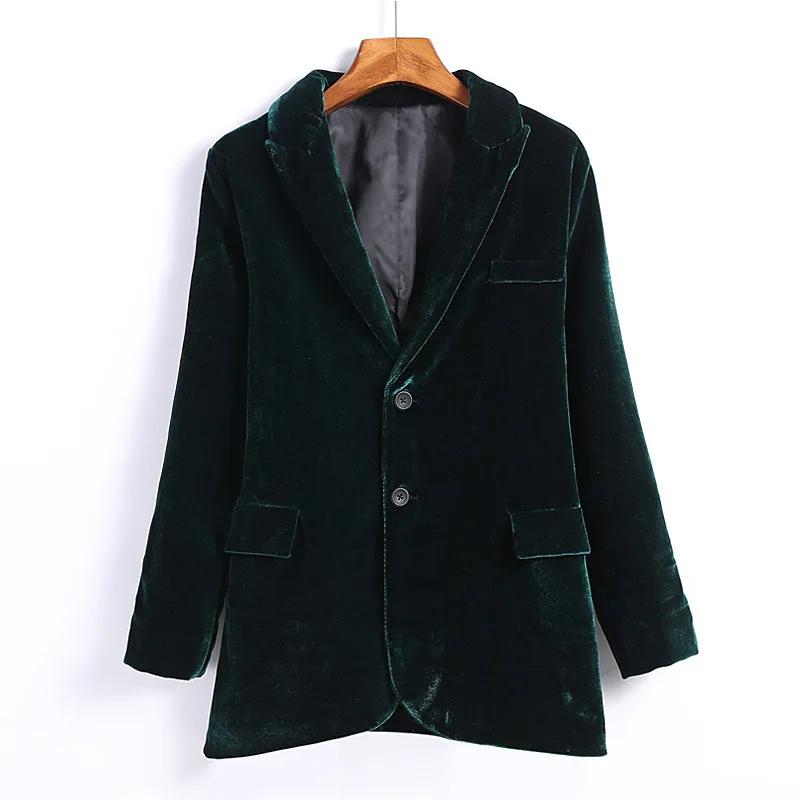 Popular Velvet Blazer Women-Buy Cheap Velvet Blazer Women