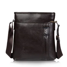 Повседневная маленькая сумка мужская сумка искусственная кожа высокого качества бизнес сумка черный Crossbody Travel Bag