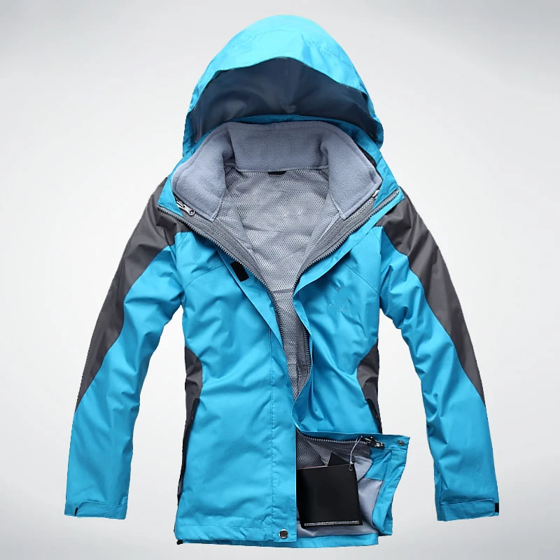 

2019 new hiking jacket mountainskin man women fleece softshell outdoor waterproof coat hiking ski trekking camping female jacket